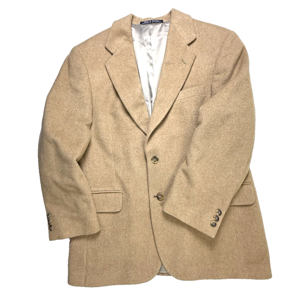 Camel blazer men 40R Classic Business Collegiate Professor Preppy EUC